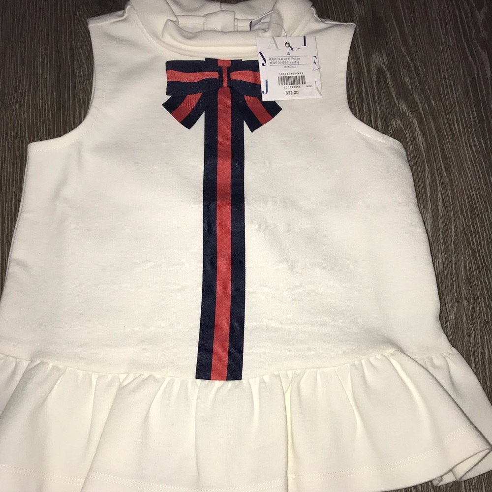 Janie & jack peplum top